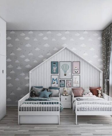 Twin Kids Bedroom