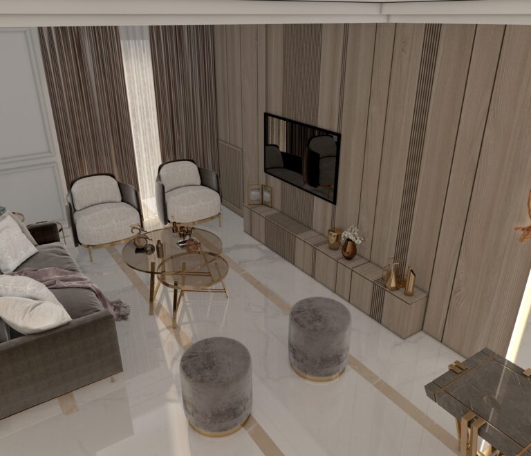 3D Living room